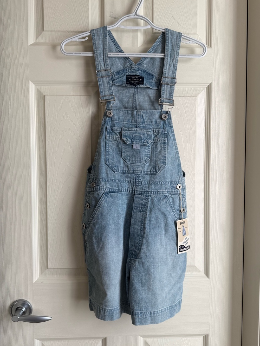 Sonoma Jean Company Denim Shortalls XS | Light Wash Overalls | NWT